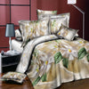 Plant Blue flower 3D Polyester Bedding Set of Duvet Cover set Bed Sheet Pillowcase Bed Clothes Queen size