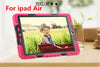 Brand Hybrid Armor Waterproof Shockproof Dustproof Kids Safe Stand Case Cover For ipad mini 1/2/3 Retina ipad 2 3 4 Air Shell