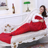 Fudiya 140x70CM Mermaid Blanket 180x90CM Adult Mermaid Tail Blanket For Sofa Sleeping Soft Thicken Blanket Throws