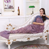 Fudiya 140x70CM Mermaid Blanket 180x90CM Adult Mermaid Tail Blanket For Sofa Sleeping Soft Thicken Blanket Throws