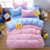 Cartoon Stripe Batman 3/4pcs bedding sets/bed set/bedclothes for kids/bed linen Duvet Cover Bed sheet Pillowcase,twin full queen