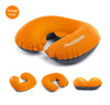 U Shaped AIR Pillow Inflatable Portable Travel Neck Cushion Camp Beach Car Plane Head Rest Bed Sleep Light Weight  EasyTo Carry