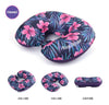 U Shaped AIR Pillow Inflatable Portable Travel Neck Cushion Camp Beach Car Plane Head Rest Bed Sleep Light Weight  EasyTo Carry
