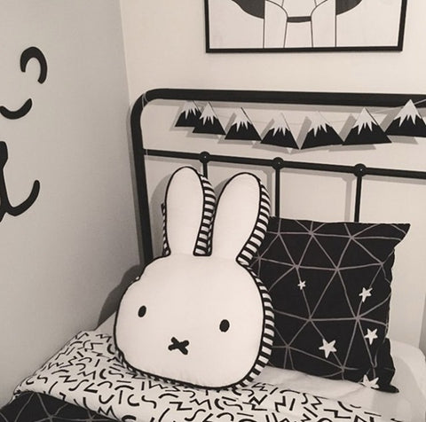 HAKOONA Explosion Rabbit Pillow Meng Rabbit Children Placate Dolls Cotton Bunny Cushions Baby Photographed Props Easter