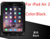 Love Mei Powerful Shockproof Aluminum Case Cover For Apple iPad Air/Air 2/Mini 2/3/4/5/6 CaseHeavy w/Gorilla Toughened Glass