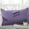 BeddingOutlet Gray Pillow Case Rectangle Solid Color Bedclothes 100% Cotton Soft Decorative Pillow Covers 48cmx74cm 2Pcs Hot