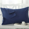 BeddingOutlet Gray Pillow Case Rectangle Solid Color Bedclothes 100% Cotton Soft Decorative Pillow Covers 48cmx74cm 2Pcs Hot