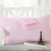 BeddingOutlet Gray Pillow Case Rectangle Solid Color Bedclothes 100% Cotton Soft Decorative Pillow Covers 48cmx74cm 2Pcs Hot