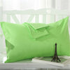 BeddingOutlet Gray Pillow Case Rectangle Solid Color Bedclothes 100% Cotton Soft Decorative Pillow Covers 48cmx74cm 2Pcs Hot