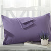 BeddingOutlet Gray Pillow Case Rectangle Solid Color Bedclothes 100% Cotton Soft Decorative Pillow Covers 48cmx74cm 2Pcs Hot