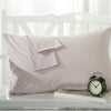 BeddingOutlet Gray Pillow Case Rectangle Solid Color Bedclothes 100% Cotton Soft Decorative Pillow Covers 48cmx74cm 2Pcs Hot