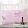 BeddingOutlet Gray Pillow Case Rectangle Solid Color Bedclothes 100% Cotton Soft Decorative Pillow Covers 48cmx74cm 2Pcs Hot