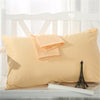 BeddingOutlet Gray Pillow Case Rectangle Solid Color Bedclothes 100% Cotton Soft Decorative Pillow Covers 48cmx74cm 2Pcs Hot