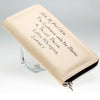 Harry Potter Letter Zip Around Wallet pu Long Fashion Women Wallets Designer Brand  Purse Lady Party Wallet Female Card Holder