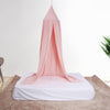 Cotton 6 Colors Hanging Kids Baby Bedding Dome Bed Canopy Mosquito Net Bedcover Curtain for Baby Kids Reading Playing Home
