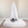 Cotton 6 Colors Hanging Kids Baby Bedding Dome Bed Canopy Mosquito Net Bedcover Curtain for Baby Kids Reading Playing Home