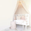 Cotton 6 Colors Hanging Kids Baby Bedding Dome Bed Canopy Mosquito Net Bedcover Curtain for Baby Kids Reading Playing Home