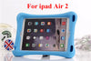 Durable Kids Safe Shockproof Loud Speaker Soft Thick Foam Stand EVA Silicone Case Cover For Apple ipad Air For ipad Air 2 Shell