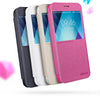 For Samsung Galaxy A5 2017 Flip Cover Case NILLKIN Sparkle Super Thin Flip Cover Case For Galaxy A 5 2017 with retail package