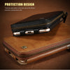 FLOVEME Vintage Wallet Case for iPhone 6 6S 7 Plus Leather Cover Zipper Handbag Card Holder Retro Phone Cases for iPhone 6 6S 7
