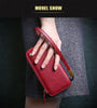FLOVEME Vintage Wallet Case for iPhone 6 6S 7 Plus Leather Cover Zipper Handbag Card Holder Retro Phone Cases for iPhone 6 6S 7