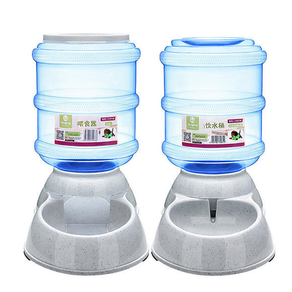 Pet Feeder Dog Automatic Food Water Feeder Pet Bowl Water Bowl for Dog Cat Dog Drinker Automatic Food Bowl 3.5L Pet Products