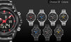 2017 Luxury Brand Men Military Sports Watches Men's Quartz LED Hour Analog Clock Male Full Steel Wrist Watch Relogio Masculino
