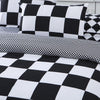 2016 New Drop Ship Bedding Set Twin/Full/Queen Size Duvet Cover Set Classic Black and White Bed Sheet Sets Home Textile