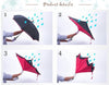 dropshipping Windproof Reverse Folding Double Layer Inverted Umbrella Self Stand umbrella rain women high quality 2016 car