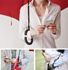 dropshipping Windproof Reverse Folding Double Layer Inverted Umbrella Self Stand umbrella rain women high quality 2016 car