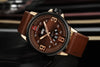 2016 NAVIFORCE Brand Analog Quartz Watch Men Waterproof Fashion Casual Sports Watches Man Leather Wristwatches Relogio Masculino
