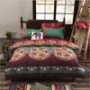 bohemia 4pc 3d comforter bedding sets Mandala duvet cover set winter bedsheet Pillowcase queen king size Bedlinen