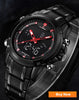 NAVIFORCE Sport Clock Men's Quartz Wrist Watch Military Watch For Men Full Steel Men Watch Relogio masculino Reloj Hombre 2016