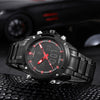NAVIFORCE Sport Clock Men's Quartz Wrist Watch Military Watch For Men Full Steel Men Watch Relogio masculino Reloj Hombre 2016