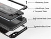 LUPHIE Under Water Sealed Life Waterproof Metal Case For iPhone 6 6S 7 Plus Aluminum Silicone Shockproof Cover + Tempered Glass