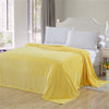 Home textile fleece blanket summer solid color super warm soft blankets throw on sofa/bed/ travel plaids bedspreads sheets