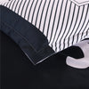 iDouillet 3D Initial "The Real BOSS" Bedding Set for Couple Duvet Cover Sheet Pillowcase Queen King Size Black White Bedlinen