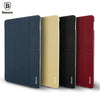 Baseus Magnetic Flip Leather Case For iPad 9.7inch Smart Sleep PU Cover For 2017 New iPad Fold Stand Protective Shell Coque Case