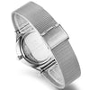 Men's Watches Stainless Steel Band Mesh Analog Quartz Wristwatch Ultra Thin Dial Luxury Watch Men clock male reloj hombre