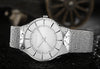 Men's Watches Stainless Steel Band Mesh Analog Quartz Wristwatch Ultra Thin Dial Luxury Watch Men clock male reloj hombre