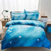 2017 3D Bedding Sets Universe Outer Space Blue Galaxy New 4/3pcs Quilt Duvet Cover Bed Sheet  Sell Pillowcase Twin Queen  XK003