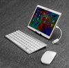 Ultra Compact Wireless Keyboard and Mouse Combo Set 2.4G Wireless Keyboard Moues Combo for Apple Mac Windows XP/7/10 IOS