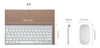 Ultra Compact Wireless Keyboard and Mouse Combo Set 2.4G Wireless Keyboard Moues Combo for Apple Mac Windows XP/7/10 IOS