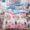 2016 New Drop Ship Bedding Set Twin/Full/Queen Size Duvet Cover Set Classic Black and White Bed Sheet Sets Home Textile