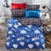 2016 New Drop Ship Bedding Set Twin/Full/Queen Size Duvet Cover Set Classic Black and White Bed Sheet Sets Home Textile