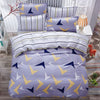 2016 New Drop Ship Bedding Set Twin/Full/Queen Size Duvet Cover Set Classic Black and White Bed Sheet Sets Home Textile