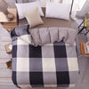 2016 New Drop Ship Bedding Set Twin/Full/Queen Size Duvet Cover Set Classic Black and White Bed Sheet Sets Home Textile