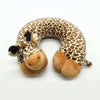 1* Hot Sale Comfortable Soft 4 styles U-shaped cotton Travel Pillow Cartoon Animal Car Headrest Doll Sleeping Easy-Taking
