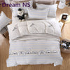 New Fashion Bedding Set 4pcs/3pcs Duvet Cover Sets Soft Polyester Bed Linen Flat Bed Sheet Set Pillowcase Home Textile Drop Ship