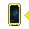 Love Mei case huawei p9 waterproof Shockproof metal cover cases huawei p9 Tempered Glass phone case